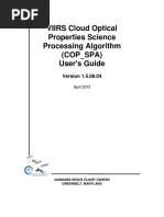 VIIRS Cloud Optical Properties Science Processing Algorithm (COP - SPA) User's Guide