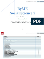 MADRID Syllabus Social Science LT 5 English