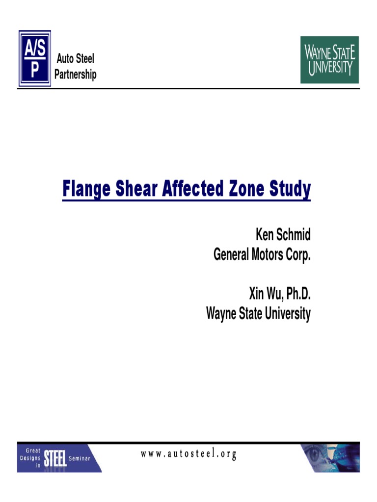 20 - Flange Shear Affected Zone Study PDF | PDF | Fracture | Finite ...