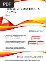 1-8-Iterative Constructs in Java