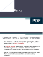 Lecture 10 Internet Basics