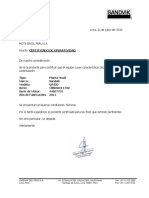 PE50-0016 Certificado de Operatividad - QA450