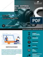Brouchure Politica Criminal, Sistemas Penitenciarios, Victimologia y Criminalistica PDF