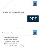 30/10/2014 Chapter 10 Dependable Systems 1