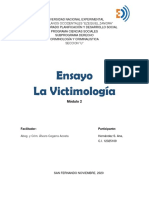 Ensayo sobre la Victimología