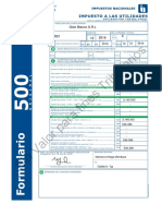 Formulario Iue 500-1