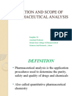 Pharmaceutical Analysis