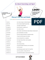 Phrasal Verb Mix and Match