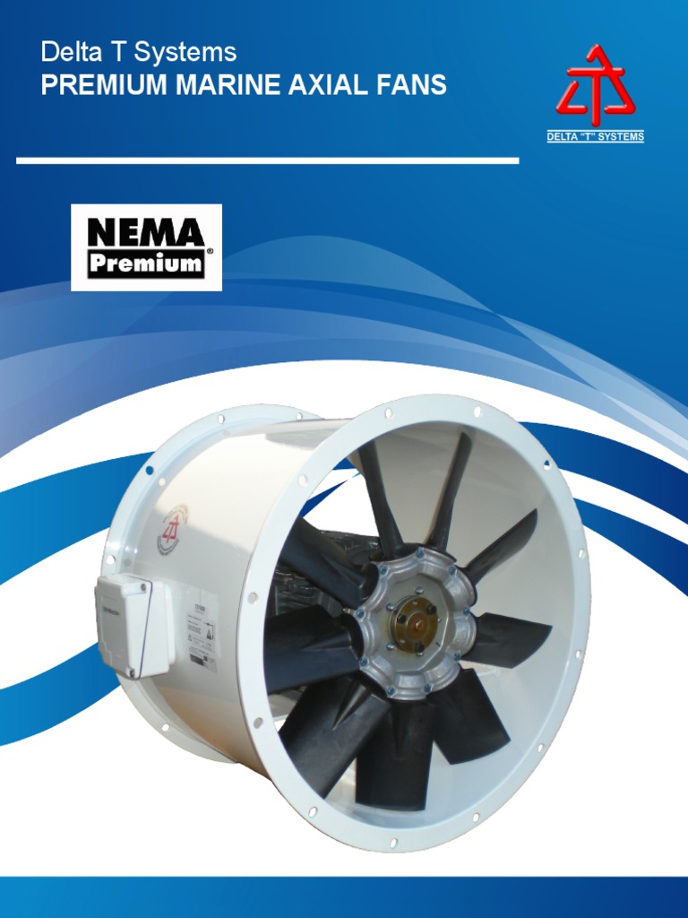 Premium Axial Fan Brochure 2017 | PDF | Electric Motor | Engines