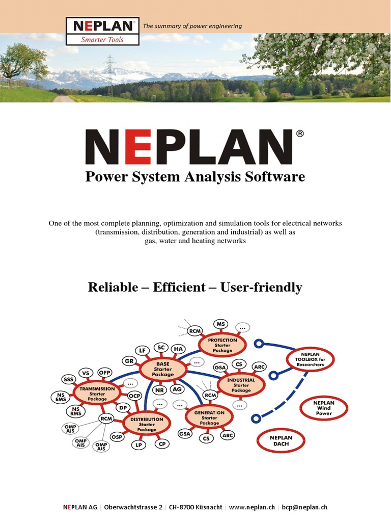 NEPLAN v10 Description | Download Free PDF | Cloud Computing | Computer ...