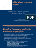 Analiza Strukturalna Systemów Informatycznych