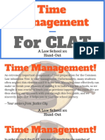 For Clat: A Law School 101 Hand-Out