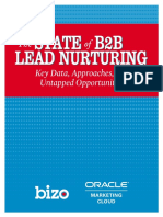 Bizo State of B2B Lead Nurturing