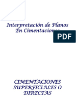 Interpretacion Planos de Cimentaciones PDF