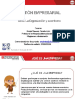 La empresa y su entorno