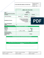 PSO-FO10 Formato Descripción General de Prácticas