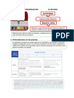 Semana 22 Comunicacion 31-08-2020