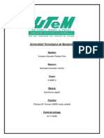 Práctica #4 Timmer LM555 Modo Astable PDF