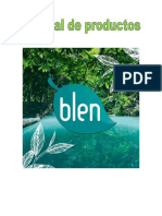 Manual de Productos Blen