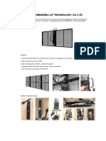 Specification of Black Transparent Display P3.91-7.81 Indoor