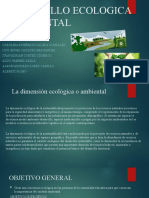 Desarrollo Ecologica o Amiental