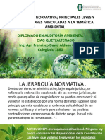 JERARQUÍA NORMATIVA y Legislación Ambiental Nacional-Signed