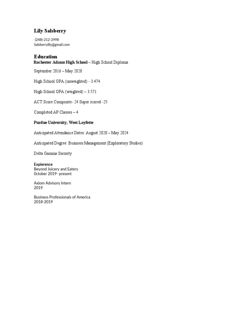 Purdue Resume PDF - 1687376330