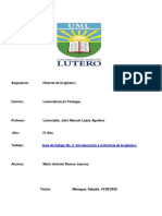 Guía de Trabajo No. II Hist. Eclesiastica PDF