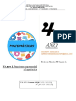 (Listo) Cuadernillo #2 U.a.2 Matematica 4to Año Mercedes Canache PDF