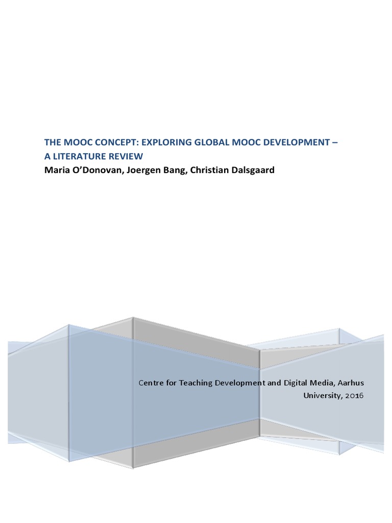 Global MOOC Development Review | PDF | Massive Open Online Course ...