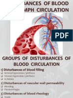 Disturbances of Blood Circulation