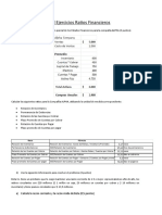 Control Ejercicios Ratios Financieros