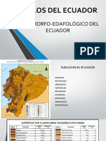Mapa suelos Ecuador claves identificar tipos