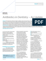 Antibiotics in Dentistry - 2013