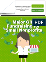 Major Gift Fundraising For Small Nonprofits