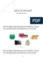 Actividad, Cuál Es El Instruso PDF