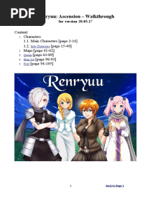 Renryuu: Ascension - Walkthrough