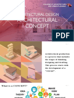 Architectural Design 1 - Lecture 12 - Architectural Concept