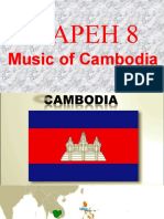 MAPEH 8 - music of cambodia