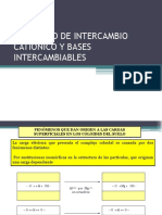CAPACIDAD DE INTERCAMBIO CATIONICO Y BASES INTERCAMBIABLES 1 2018