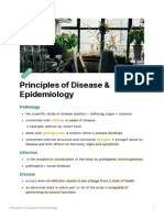 Principles of Disease & Epidemiology: Pathology