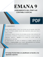 Semana 9 El Planeamiento Del Peritaje Contable Judiciales