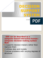 DECISION SUPPORT SYSTEM ppt