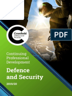 Defence and Security Short Courses Brochure PDF