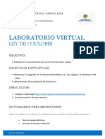 Laboratorio Virtual 3 Ley de Coulomb