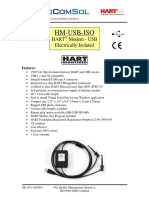 ProComSol HM-USB-ISO Data Sheet
