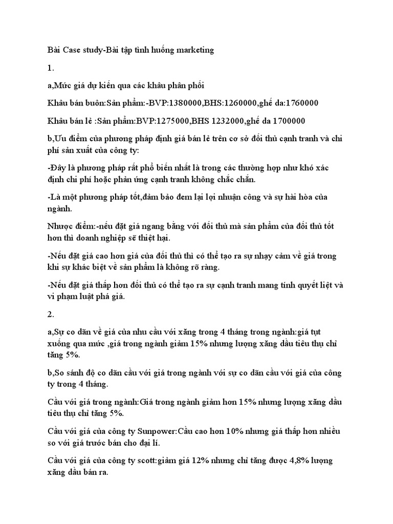 Bài Case Study Pdf
