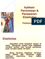 Elastisitas - Pertemuan Ke 3