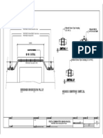 Bridge Crossing Plan Cross Section Detail