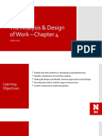 The Analysis & Design of Work - Chapter 4: GRBA 816